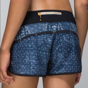 Lululemon Speed short shashiko limited edition